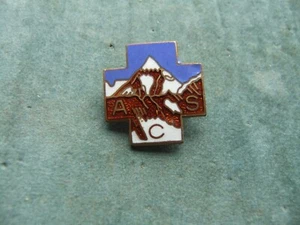 Insignia del club de esquí Alpine Suiza miembro del club de esquí esquiador pista correr - Imagen 1 de 2