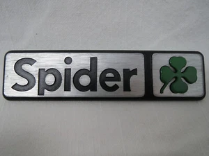 Alfa Romeo Factory S3 SPIDER QUADRIFOGLIO TRUNK SPOILER EMBLEM - Bild 1 von 7