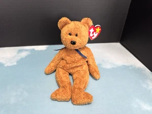Ty Beanie Baby Fuzz The Bear w/ Tag ERRORS - 1998/1999 8.5 inches - Picture 1 of 9