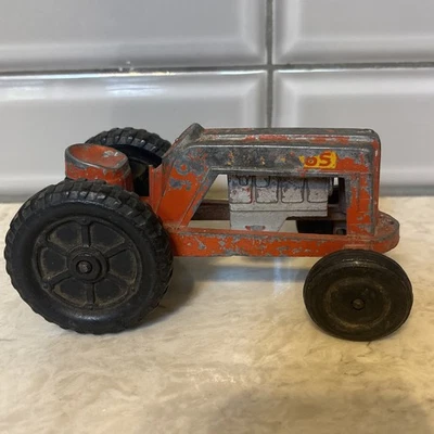 Rare Vintage Slik-Toy Tractor 65 Antique 5.5” - Image 1 of 4