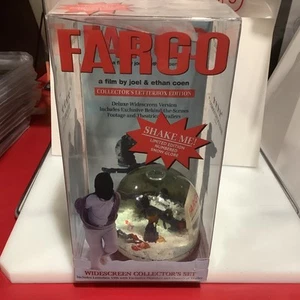 Fargo 1996 VHS Tape Snow Globe Collector's Set - Picture 1 of 4