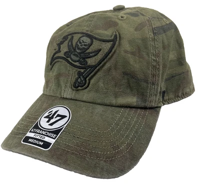 Tampa Bay Buccaneers Gorra Ajustada Mediana NFL Fútbol Camuflaje Camuflaje NUEVO Foto 1 de 4
