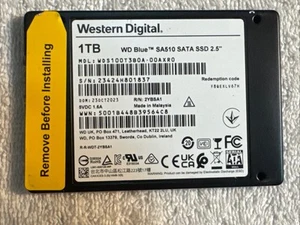 Western Digital 1TB WD Blue SA510 SATA SSD 2.5” WDS100T3B0A-00AXR0 - Afbeelding 1 van 2
