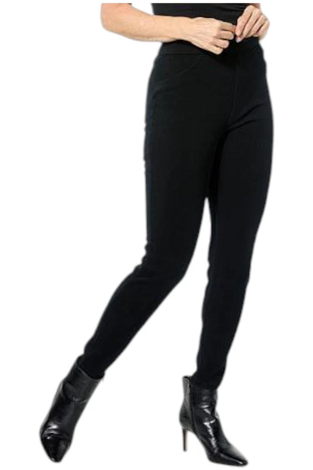 HUE Women's Butter Twill Pull-On Legging Black - Image 1 of 1