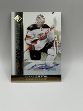 22/23 SP Rookie Authentics  Lukas Dostal Gold Auto /25 #120  1:2,551