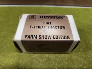1/64 Scale Models HESSTON FIAT F-110DT 1991 FARM SHOW EDITION/ertl/ FARM TOY - Picture 1 of 2