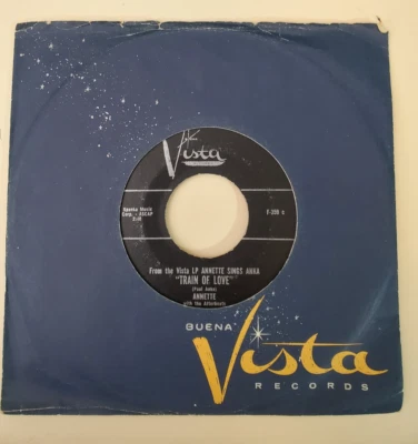 Annette TRAIN OF LOVE / TELL ME WHO'S THE GIRL (ROCK 45) #359 PLAYS VG++ - Image 1 of 4