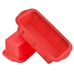 2x silicone bread baking moulds box mould cake mould bread mould cake king cake - Picture 1 of 2