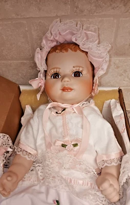 Beverly Stoehr Original "Mindy" Toddler Porcelain Doll by Marie Osmond - 1999 - Image 1 of 4