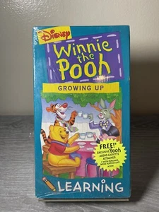 Winnie the Pooh-Pooh Learning-Growing Up VHS 1995 Movie Only- New Sealed - Picture 1 of 2