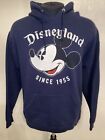 Disneyland Mickey Mouse Hoodie Sweatshirt Large Blue Disney Parks Sweater