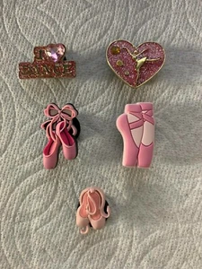 BALLETT JIBBITZ BALLETTSCHUH CHARMS PASST CROCS I LOVE DANCE JIBBITZ BALLETT SLIPPER - Bild 1 von 6