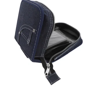 CD Case 60 Capacity Hard DVD Case Portable Zipper CD Case Holder Large Storage - Afbeelding 1 van 12