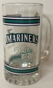 Seattle Mariners 20th Anniversary 1997 LE Chevron Beer Stein/Mug/Glass - Picture 1 of 10