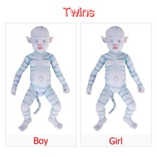 avatar silicone baby twins