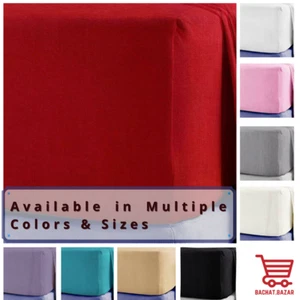 Thermal Flannelette Sheets 100% Brushed Cotton Flat Bed Sheet - Picture 1 of 13