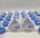 30 Enfamil Standard Flow Infant Nipples & Rings Ready to Use Silicone Exp. 08/26