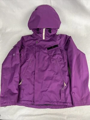 Chaqueta Parka Holden Para Mujer Púrpura Talla M Rara Clásica Nieve Lluvia Foto 1 de 4