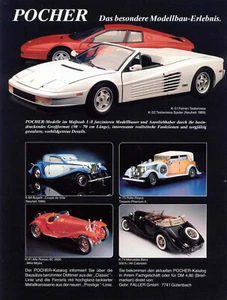 POCHER PAGINA PUBBLICITARIA...Rolls Royce, Ferrari, Mercedes..., annuncio giornale #9003m - Foto 1 di 1