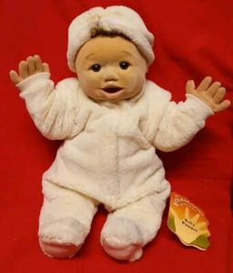 Folkmanis Baby Puppet Movable Mouth Arms Plush New - Picture 1 of 4