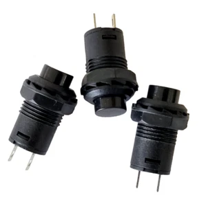 Push Button ON OFF Switch X3 12mm Round Latching SPST For Car Dash Boat 12v-250v - Picture 1 of 7