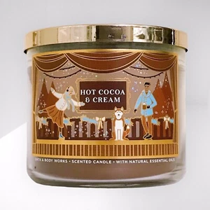 1 CANTIDAD BAÑO Y CUERPO FUNCIONA CACAO CALIENTE Y CREMA 3 MECHAS VELA PERFUMADA GRANDE 14,5 OZ - Imagen 1 de 5