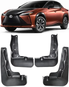 New Full Set Splash Guards Mud Flaps FOR 2023-2024 Lexus RZ RZ300e RZ450e - Picture 1 of 7