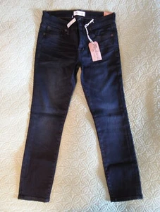 MADEWELL schwarze Skinny Skinny Stretch Crop Jeans 27 Neu mit Etikett - Bild 1 von 8