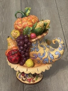 Jim Shore 4015695 Füllhorn des Überflusses Herbst Thanksgiving Figur in Box - Bild 1 von 10