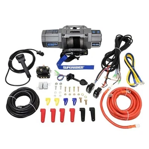 Superwinch SP 45SR Powersports 4500 lbs Winch w/ 40 ft Synthetic Rope & Remote - Picture 1 of 13