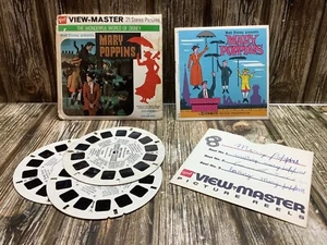 MARY POPPINS WALT DISNEY VIEW MASTER REEL MOVIE SET GAF COMPLETE - Picture 1 of 4