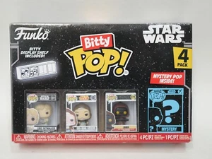 Funko Bitty Pop! Star Wars Luke Skywalker Obi Wan Jawa Mystery 4 Pack Figures - Picture 1 of 4