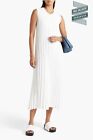 Sugerowana cena detaliczna 535 € JOSEPH Dzianinowa sukienka Midi Trapez Rozmiar M Bez podszewki Prążkowana Bez rękawów