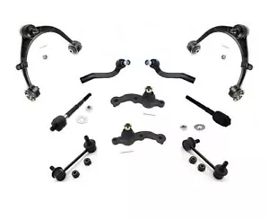 10 Pcs Kit Upper Control Arms Ball Joitns Tie Rods & Links para Lexus LS400 98-00 - Imagen 1 de 6