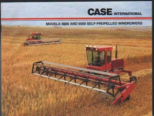 Folleto de carretillas autopropulsadas Case International modelos 6000 y 6500 - Imagen 1 de 1