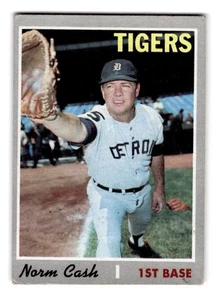 1970 Topps #611 Norm Cash Detroit Tigers - Bild 1 von 2