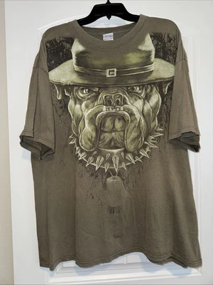 Camisa de los Marines USMC Militar Toro Perro Gráfico Completo Camiseta para Hombres Talla XXL Foto 1 de 4