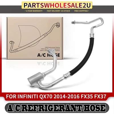 Conjunto de manguera de línea de succión de aire acondicionado para Infiniti FX35 09-12 QX70 2014-2016 FX37 2013 Foto 1 de 4