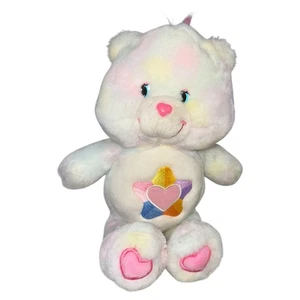 Care Bears True Heart Talking 2004 Plush Tie Dye Vintage Stuffed Toy WORKING - Picture 1 of 8