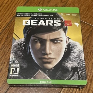 Gears of War 5 4k Ultimate Steelbook Season Pass for Xbox One NEW