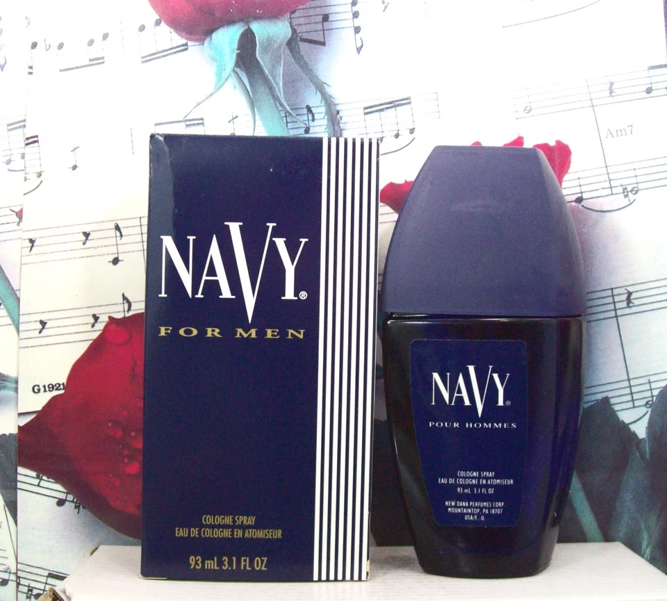 Dana Navy For Men Cologne Spray 3.1 FL. OZ. NWB - Imagem 1 de 1