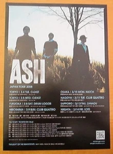 ASH 2008 Tour ORIGINAL JAPANESE POSTER size: 10x7 inches - Bild 1 von 1