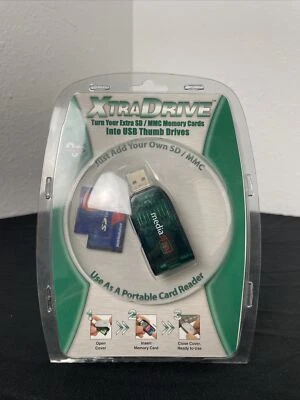 Brand NEW Media Gear Xtra Drive SD / MMC Memory Card USB Thumb Drive - Image 1 of 2