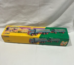 CORGI CLASSIC SHOWMANS CIRCUS ATKINSON  8 Wheel Truck & Trailer  w/Loads  27602 - Picture 1 of 4