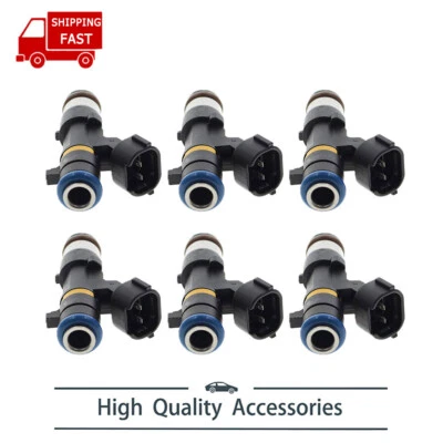 6x Fuel Injectors For Infiniti M35 2006-2008 For Nissan G35 3.5L 2004-2007 - Imagem 1 de 4