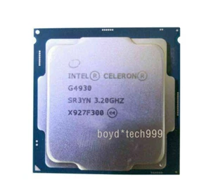 Intel Celeron G4930 Desktop Dual-Cor 3.2 GHz LGA 1151 54W CPU Processor - Picture 1 of 3