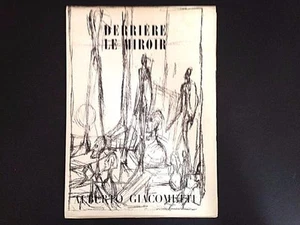 Derriere le Miroir 39-40, Alberto Giacometti, lithographs 1951 vintage INV2094 - Picture 1 of 5