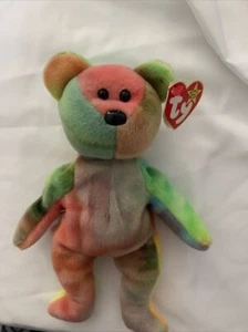 Ty Beanie Baby Garcia Style 4051 MWMT (Bear 1993) In Great Condition Tag Errors - Picture 1 of 7