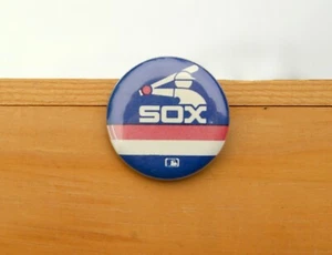 1987 Chicago White Sox 1 3/8" Lapel Pin Pinback Button - Imagen 1 de 3
