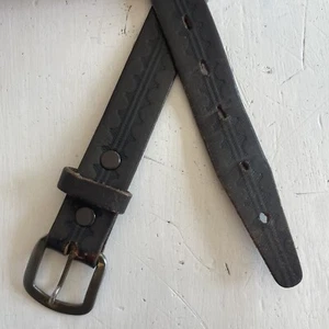 Top Grain Cowhide Belt Mens Size 32 - Picture 1 of 5